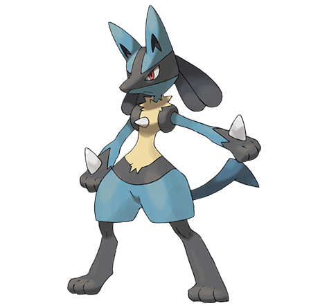 Lucario, immagine illustrativa: non è la confezione di Flowing Fists