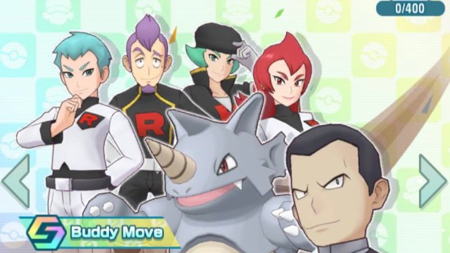 Giovanni e i membri del Team Rocket in Pokémon Masters EX