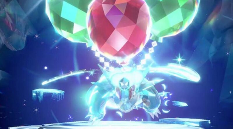 Salamence nei Raid Teracristal di Pokémon Scarlatto e Violetto