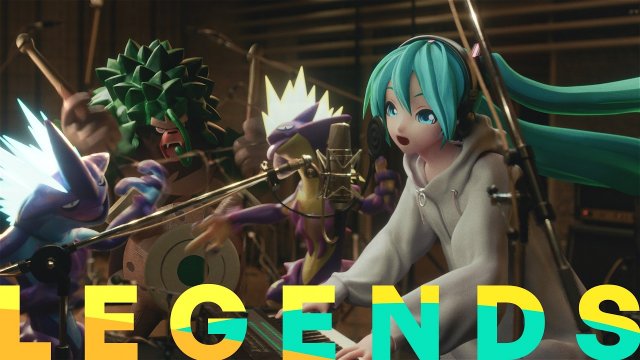 LEGENDS di ryo per Pokémon e Hatsune Miku Project Voltage